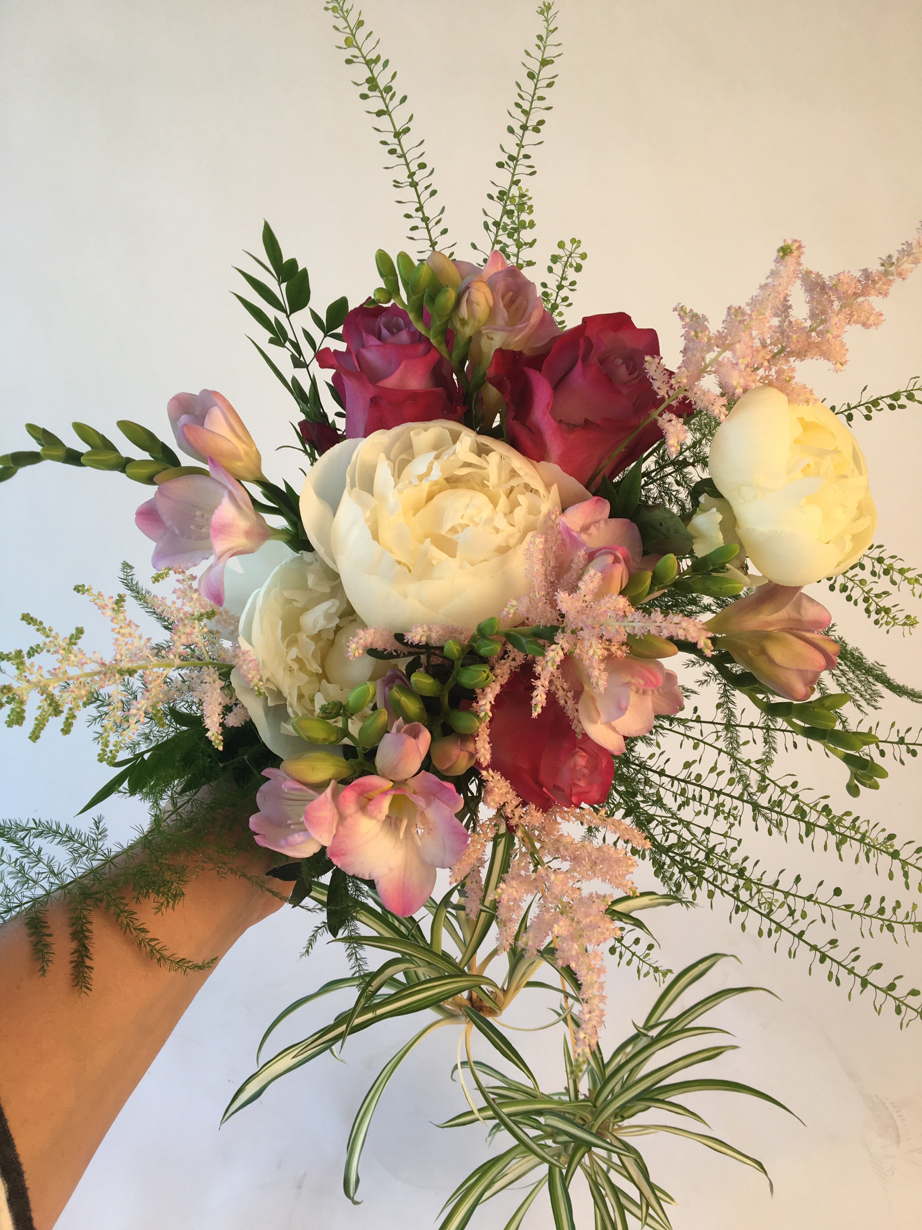 Seasonal Wedding flowers in Kingston Pam's Flower Garden